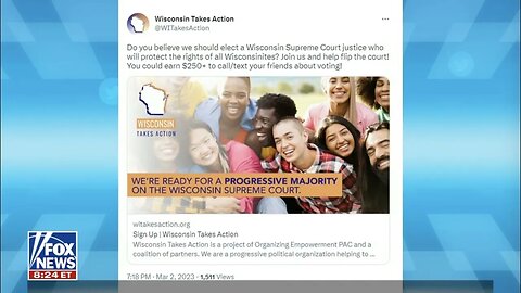 Vote-Buying By Democrats in Wisconsin Supreme Court Race