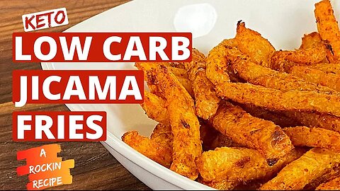 Solid Stove JICAMA FRIES and Why You Ought to Eat Them 🍟🥔