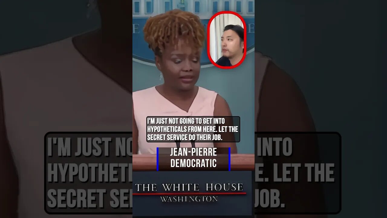 Jean-Pierre, I'm Just Not Gonna Get Into Hypotheticals