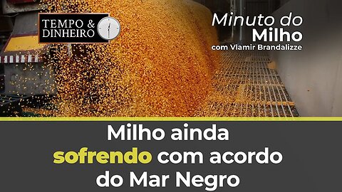 Milho ainda sofrendo com acordo do Mar Negro