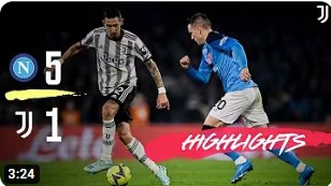 Napoli 5-1 Juventus - Highlights