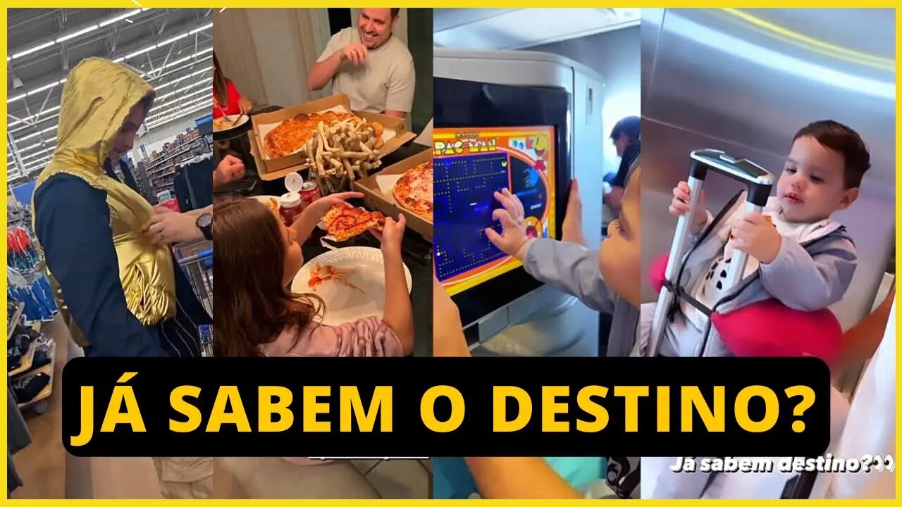 MIGUELZINHO ACABA DE VIAJAR COM OS PAIS PELA PRIMEIRA VEZ FORA DO BRASIL