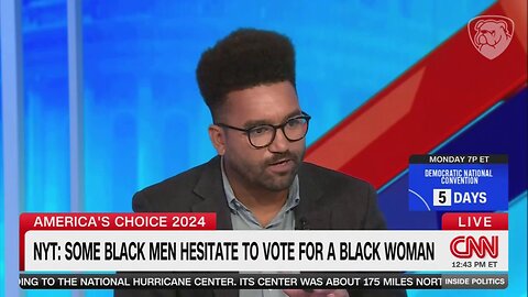 CNN Blames 'Gender Roles,' 'Colonialism' For Black Men Not Backing Harris