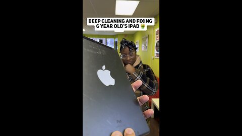 Deep Cleaning and Fixing Bent iPad 🤢🤮