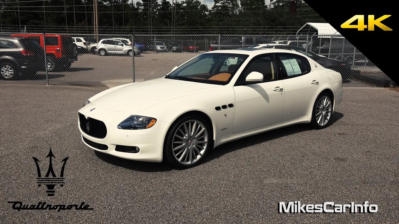 2011 Maserati Quattroporte S - Ultimate In-Depth Look in 4K