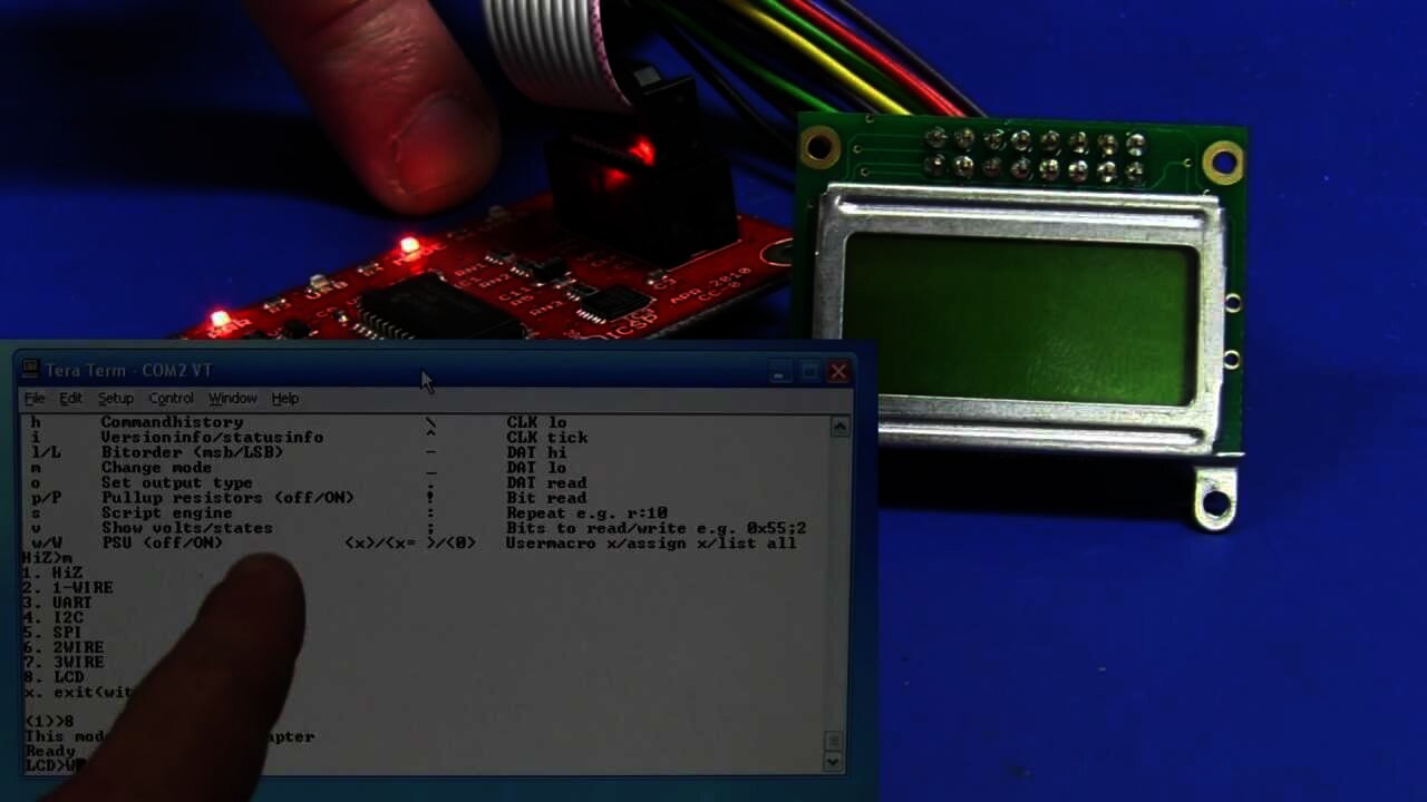 EEVblog #313 - Bus Pirate LCD Debugging