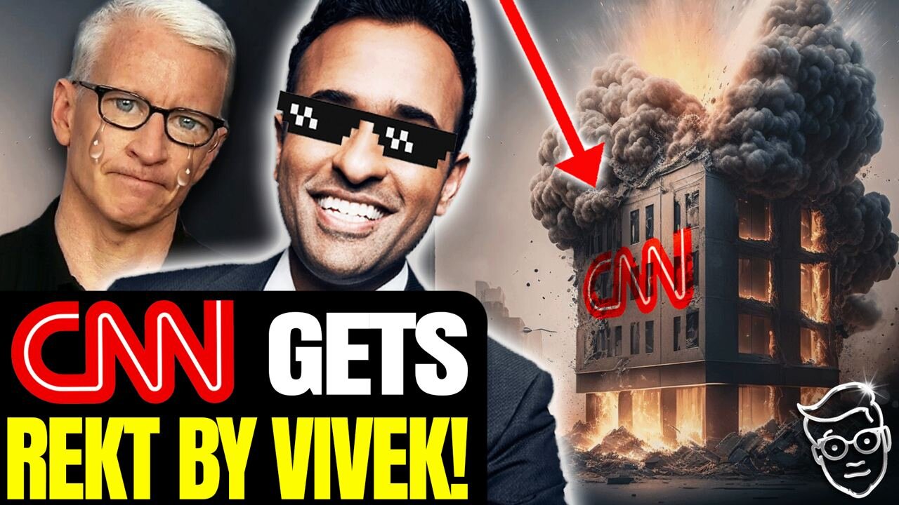 CNN Has On-Air PANIC ATTACK As Vivek FLIPS Script on Reporter | 'I Won't Play Your Game'🔥