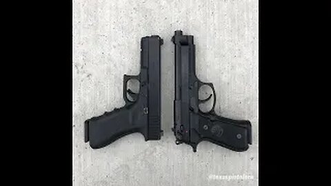 Beretta 92FS VS Glock 17 Comparison