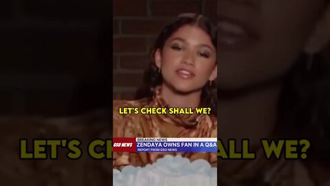 Zendaya is an absolute Savage 💯
