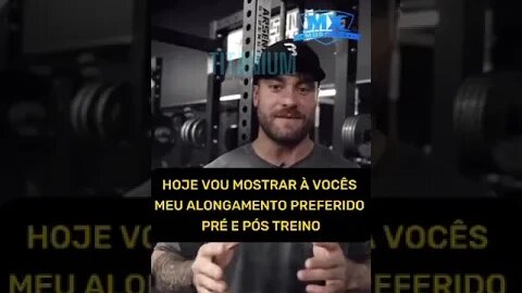 Dica CBUM para alongar peito e dorsal - Chris Bumstead