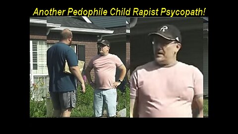 Pedophile Child Rapist Psychopath 56 Y/O Gospel Music Publisher Gets Caught!