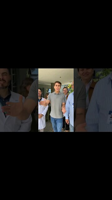 Nikolas visita a Hospital universitário Ciências Médicas e Sofia Feldman, que atendem BH e toda MG.