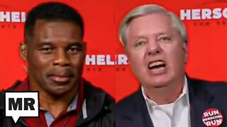 Lindsey Graham Spirals On Fox News During Unhinged Defense Of Herschel Walker