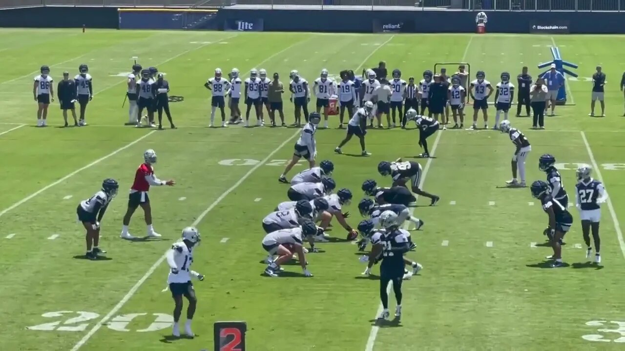 #Cowboys Practice Day 1 All 22