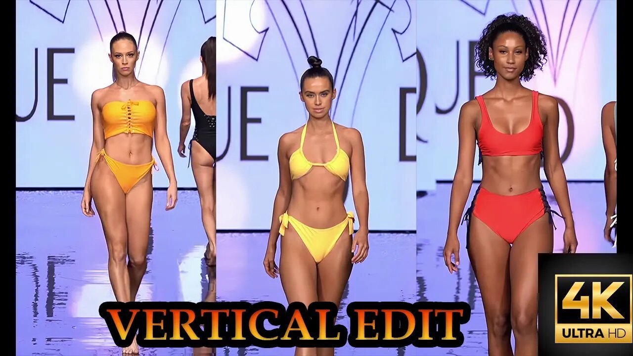 Fashion Show Remastered in 4k | Jacque Design Swimwear | 2022 Upload