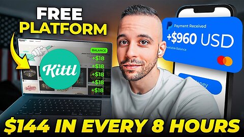 FREE Platform Paying $144.20 Every 8 Hours (No Skills Required)