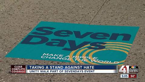 Unity walk part of SevenDays event