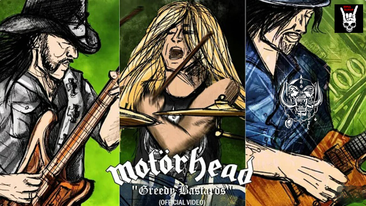 Motörhead - Greedy Bastards (Official Video)