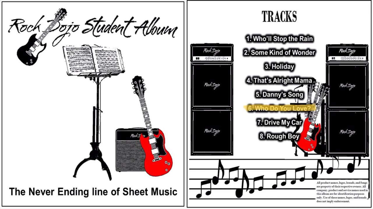 Rock Dojo Student Album #9 “N.E.L.S.”: Who Do you love? (George Thorogood cover) Track 6