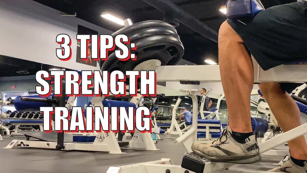 3 Tips - Strength Training For Athletes & Sprinters