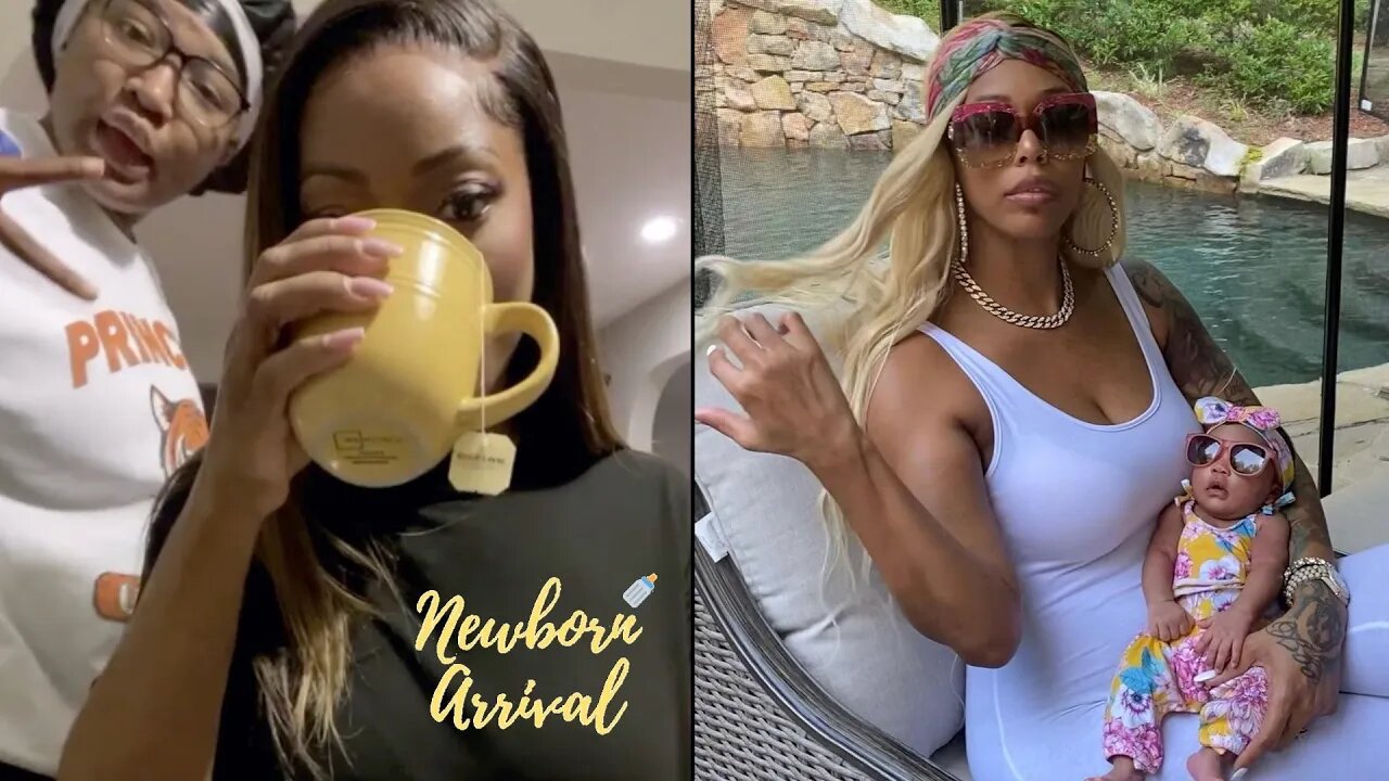 Erica Dixon On Not Liking Bambi & The Show During Tea Time With Daughter Emani! ☕️