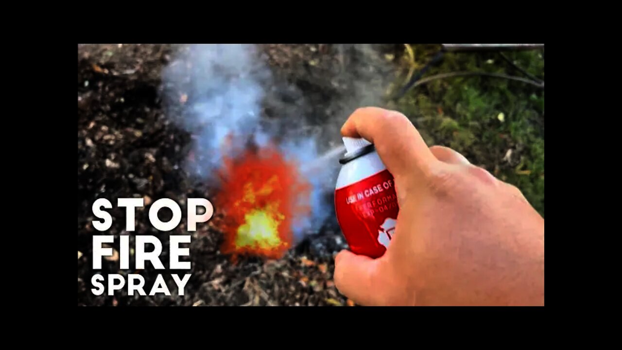 Does EZ Fire Spray Put Out Fires?