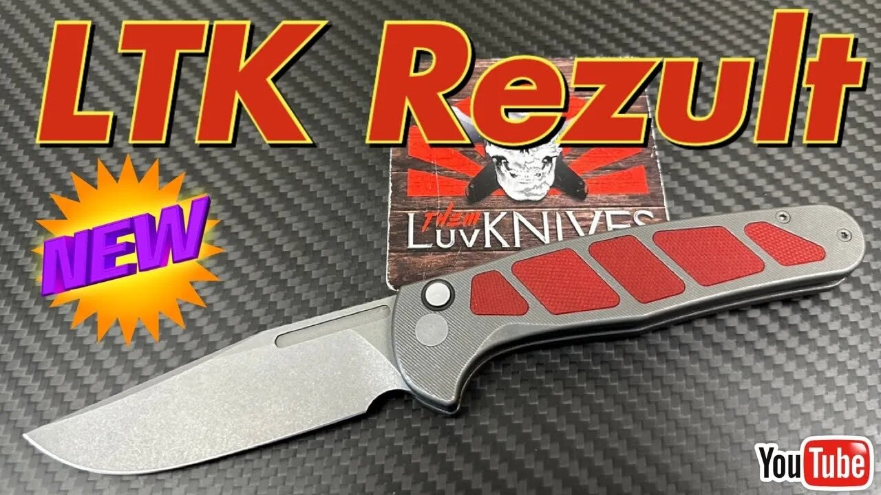 LTK Rezult button lock flipper knife ! Coming in a few days !!