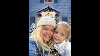 My lil prayer warrior at Christmas time