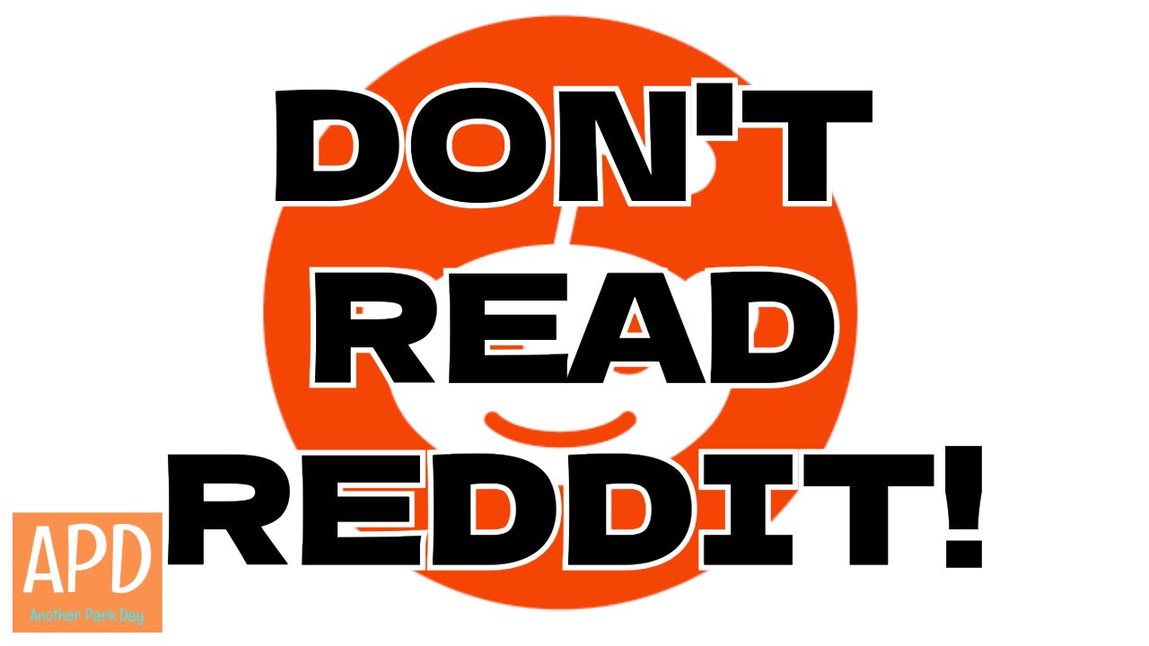 DON'T READ REDDIT!