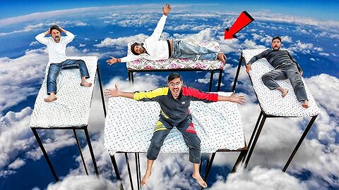 Living on World's Highest Bed For 24 Hours Challenge | क्या हम इसपे 24 घंटे बिता पाएंगे?