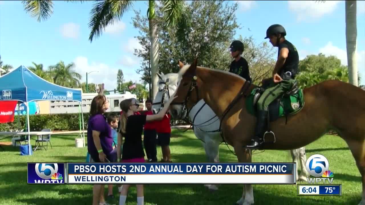 PBSO hosts 2nd annual Day for Autism picnic in Wellington