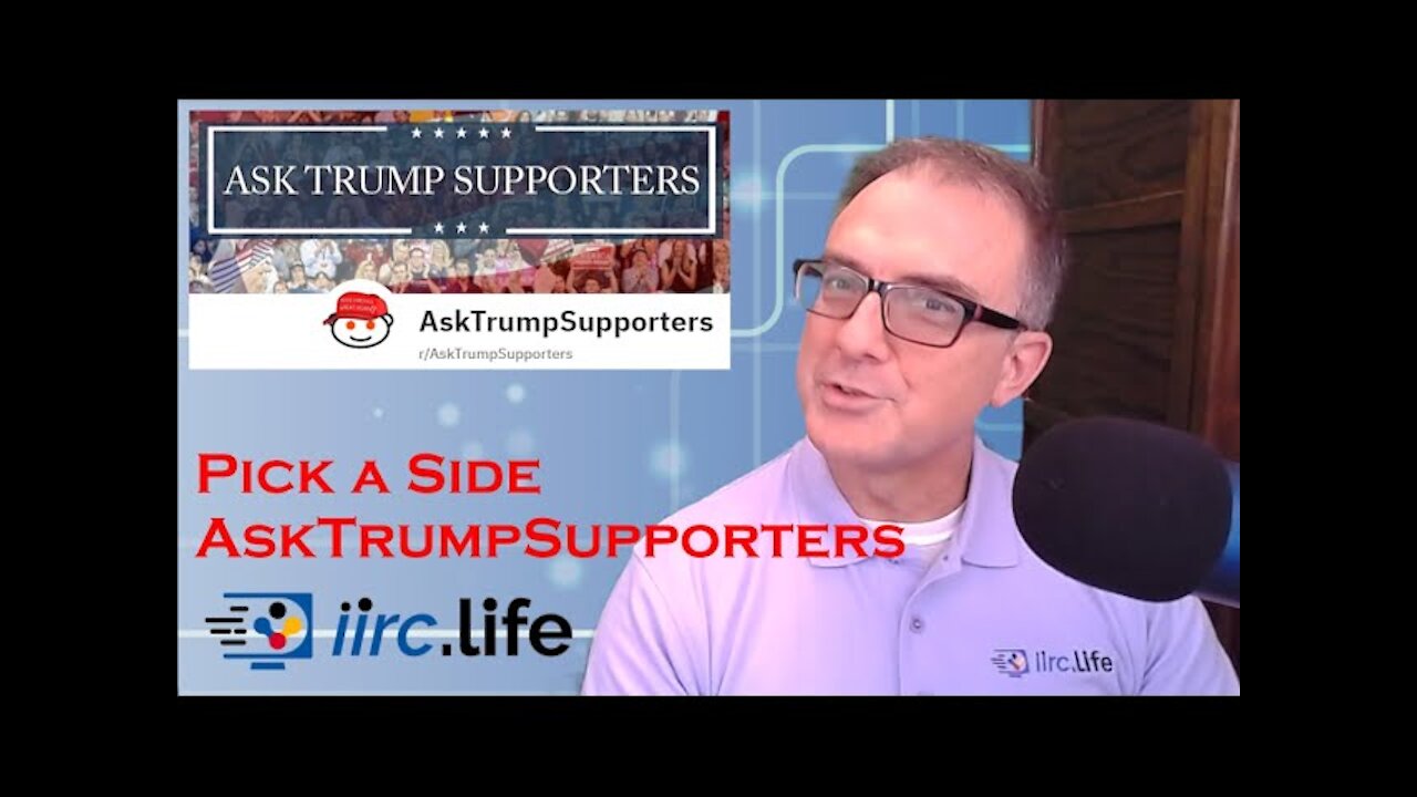 Picking a Side on AskTrumpSupporters