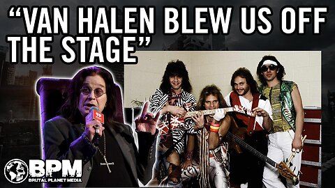 Ozzy Reminisces About Van Halen & Randy Rhoads Rivalry