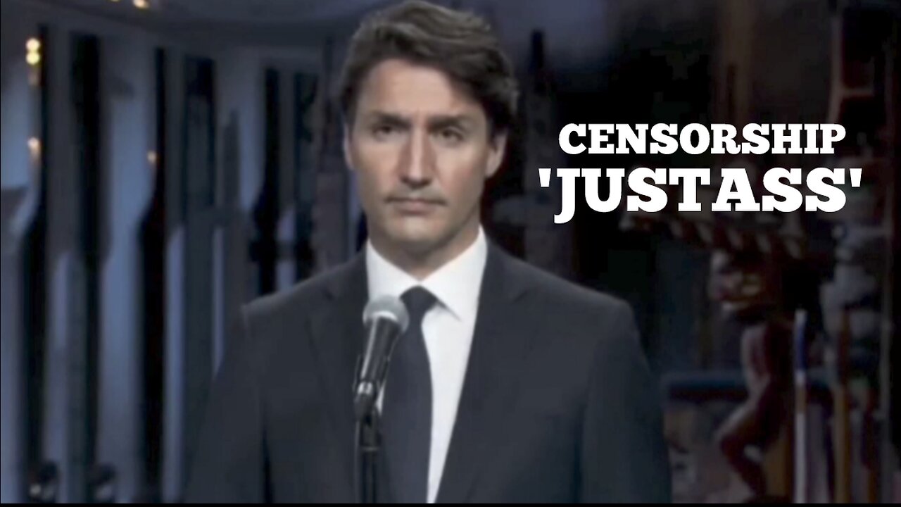 The Real Reason for Justin Trudeau's New Censorship Law...