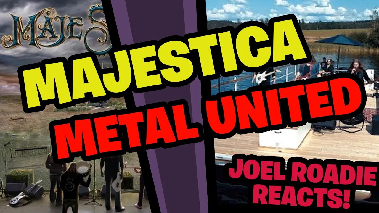 MAJESTICA - Metal United (OFFICIAL MUSIC VIDEO) - Roadie Reacts
