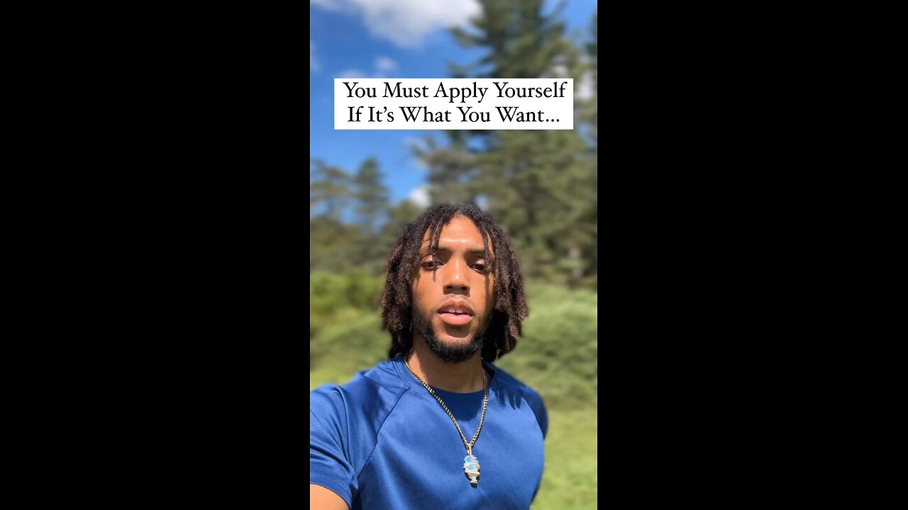 You Must Apply Yourself If It’s What You Want… | Inspiration Is Key