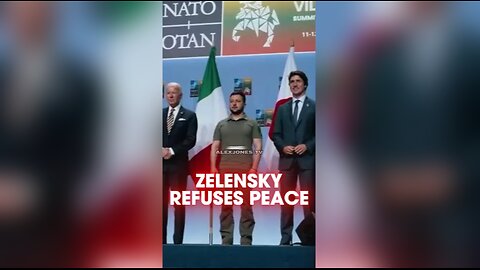 Alex Jones: Zelensky Rejects Trump's Call To Peace - 12/8/24