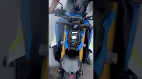 SUZUKI GSXS 2022 BURNOUT