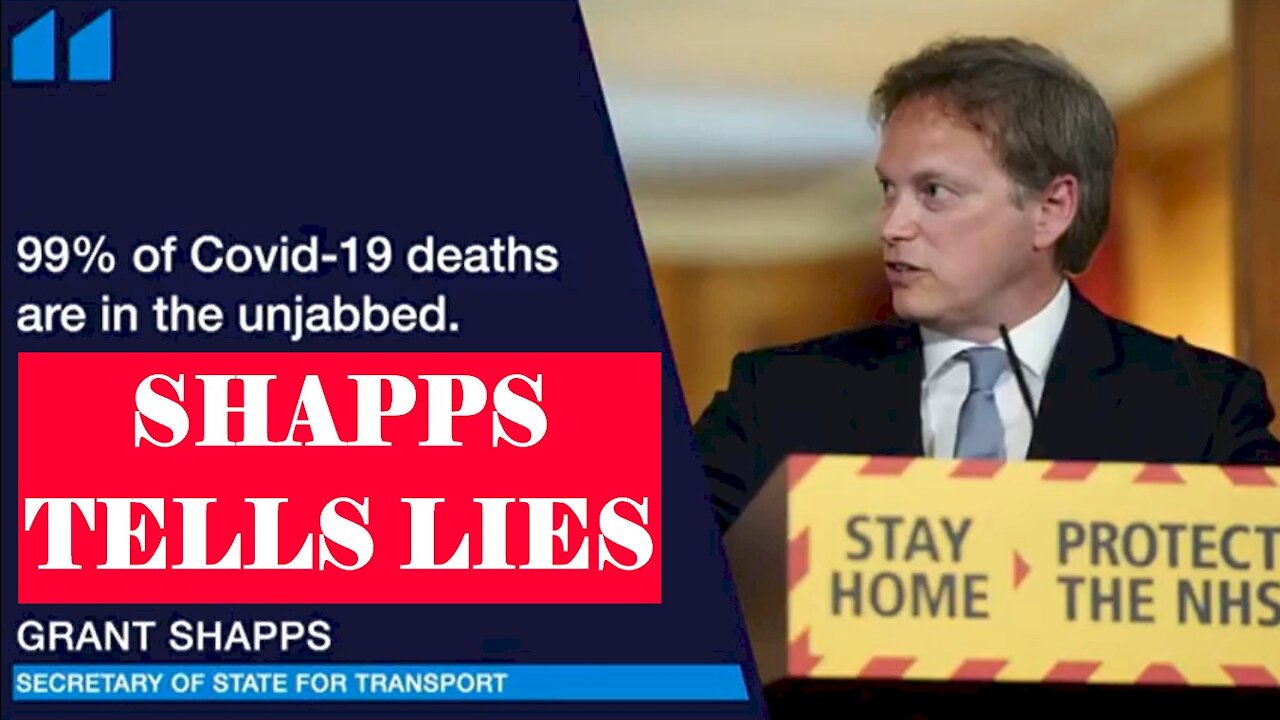 Citizen Journalist Exposes Apparent Medical Disinformation from Grant Shapps