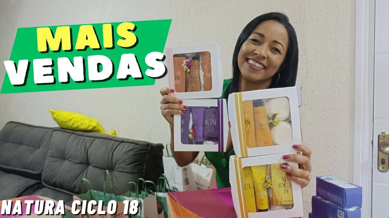 Kit Revolucionário: Aumente Lucros e Reduza Custos com essa IDÉIA, Abertura da Caixa Natura Ciclo 18