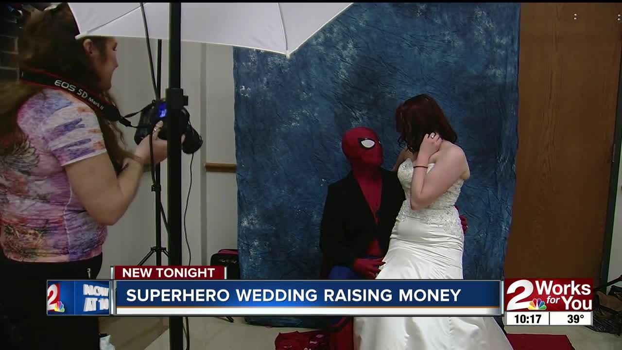 Spider-Man and Mary Jane hold wedding in Tulsa