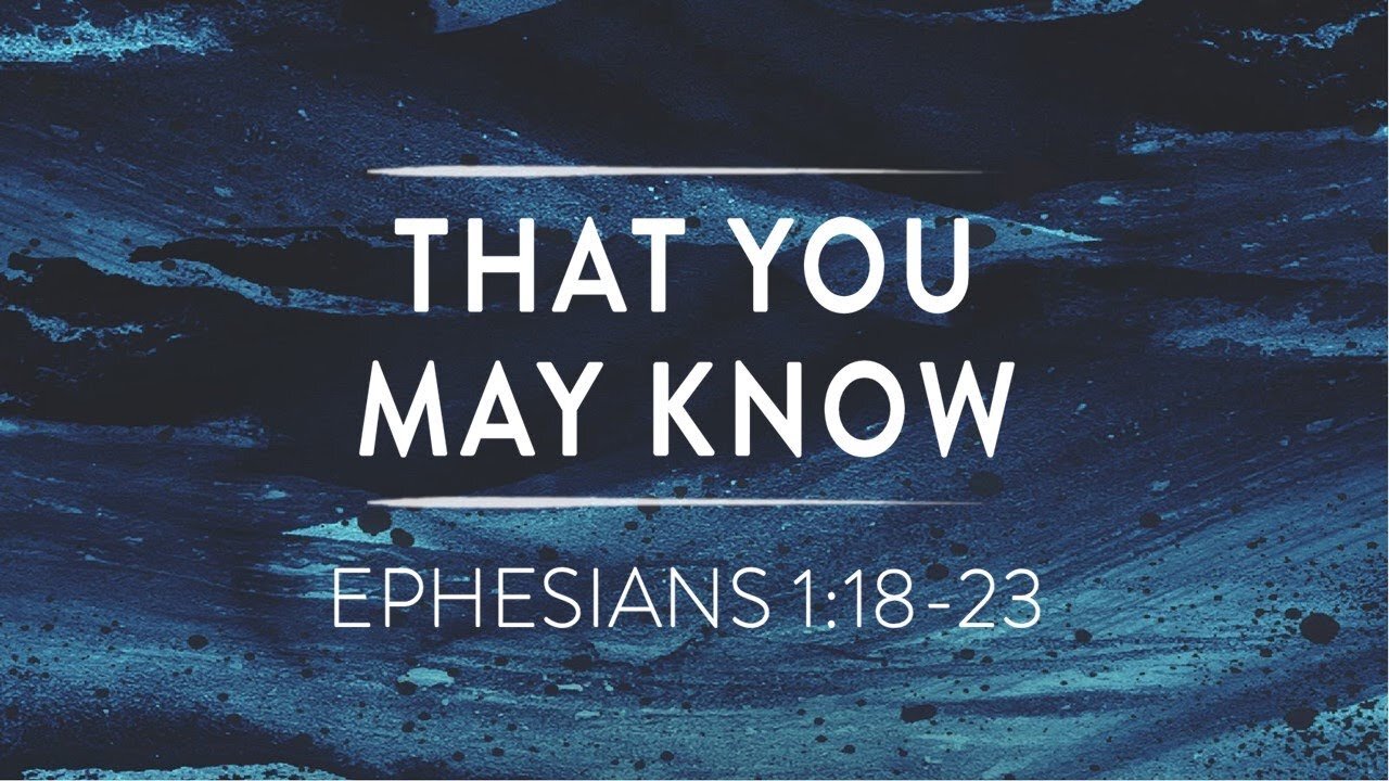 Ephesians 1:17-18, Knowledge, Earthquake Update & News