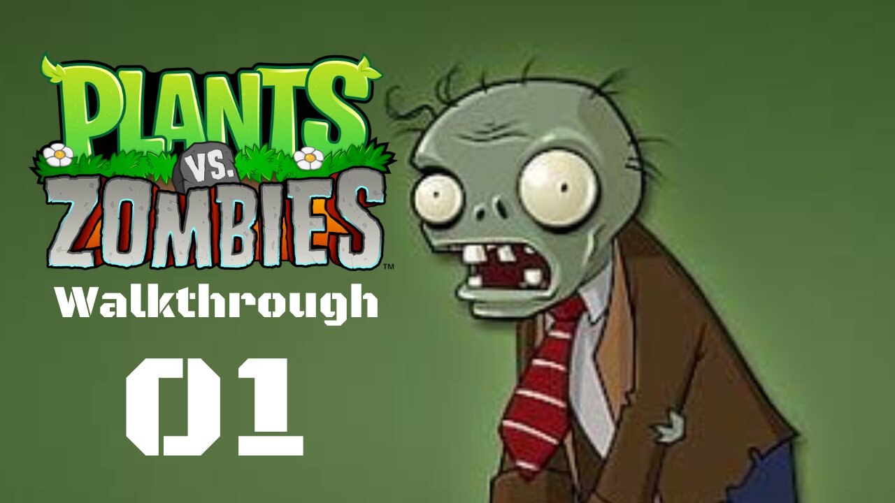 Detonado Plants vs Zombies #01 - Início de Gameplay