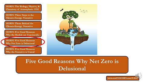 Five Good Reasons Why Net Zero is Delusional v1