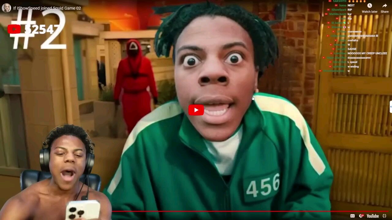 If iShowSpeed Joined Squid Game