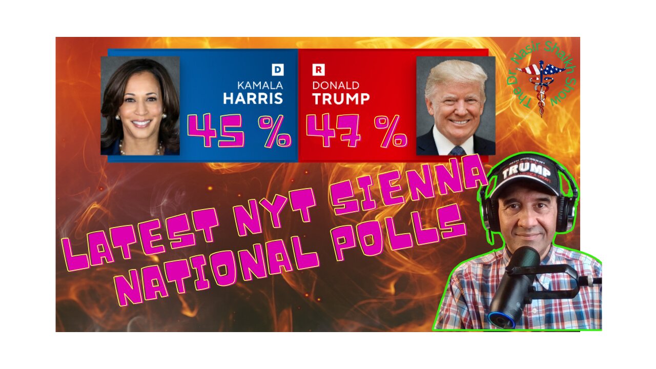 *TRUMP WINNING* Latest NY Times Sienna Poll Shows Trump +2 Nationally