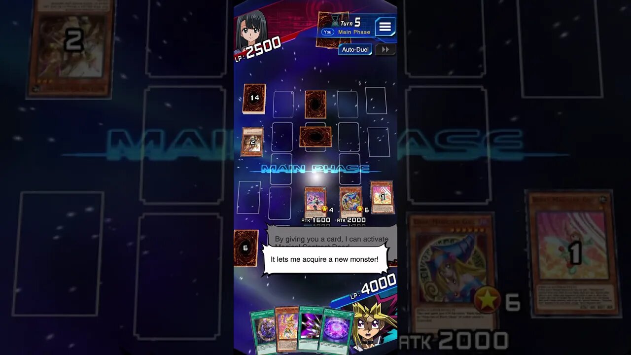 Yu-Gi-Oh! Duel Links - Yugi (DSOD) Plays Magical Contract Door!