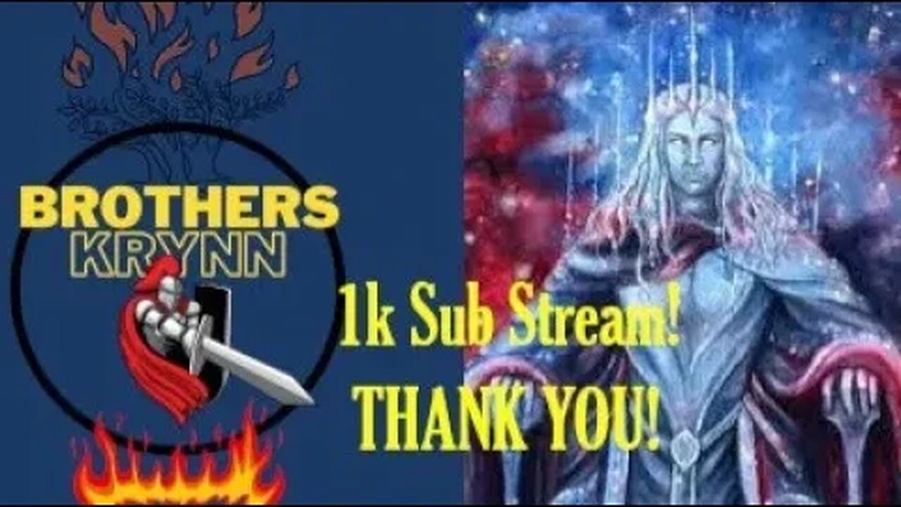 Tolkien 1k Sub Celebration Livestream