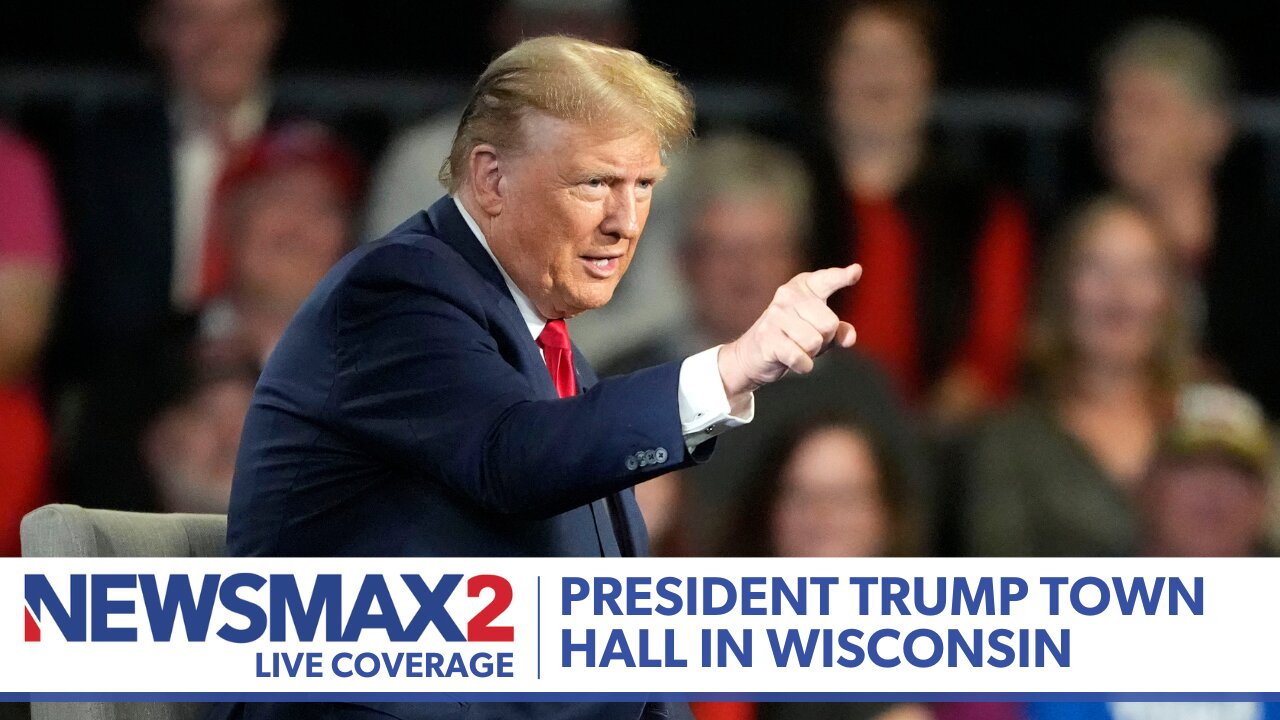 LIVE: President Donald Trump Town Hall in La Crosse, Wisconsin | NEWSMAX2