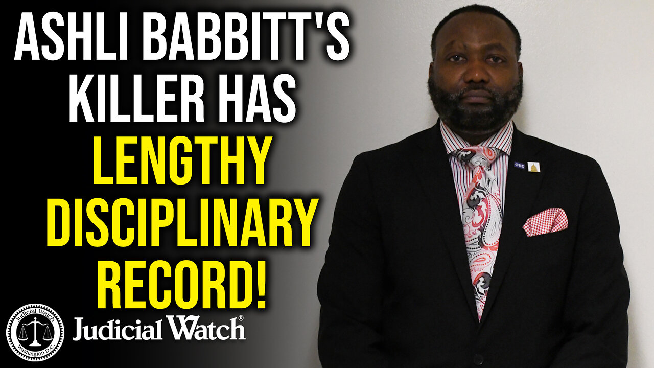 Ashli Babbitt's Killer Has Lengthy Disciplinary Record!